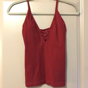 Free people cross cross tank